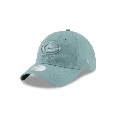 Green Bay Packers Gorra | New Era NFL Core Classic Tonal 9twenty Adjustable Cap Mexico - Azules